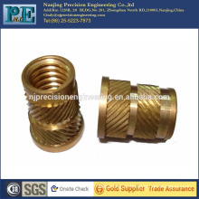 Custom precision brass female thread pipe connector